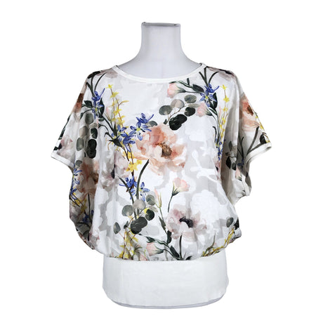 Unisex Ted Baker - Lühikeste käistega pluus, suurus 38 - Valge ()