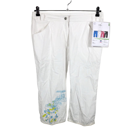 Unisex Peperoni - Mittevenivad poolpikad püksid, suurus 38 - Valge ()