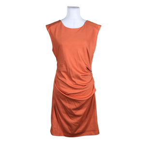 Unisex Kaffe - Trikotaažist kleit, suurus 40 - Oranž (1)