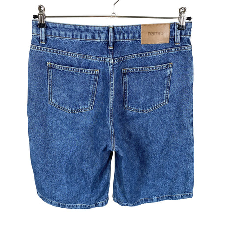 Unisex Nanso - Teksast lühikesed püksid, suurus 36 - Sinine (2)