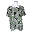 Unisex Soyaconcept - Lühikeste käistega pluus, suurus 40 - Roheline ()