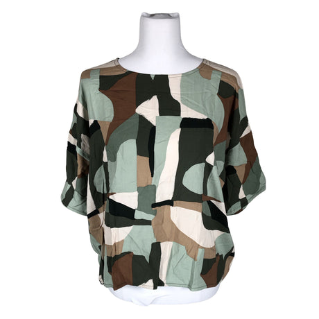 Unisex Noom - Lühikeste käistega pluus, suurus 40 - Roheline ()