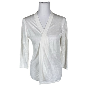 Unisex Signature - Kardigan, suurus 38 - Valge (1)