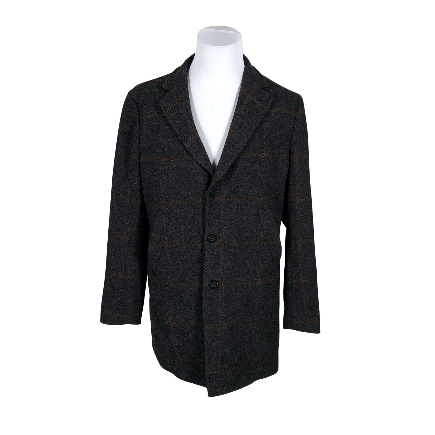 Unisex Manuel Ritz - Villane mantel, suurus XL - Must (1)