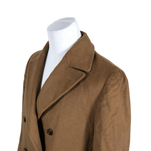 Unisex Massimo Dutti - Villane mantel, suurus L - Pruun (3)