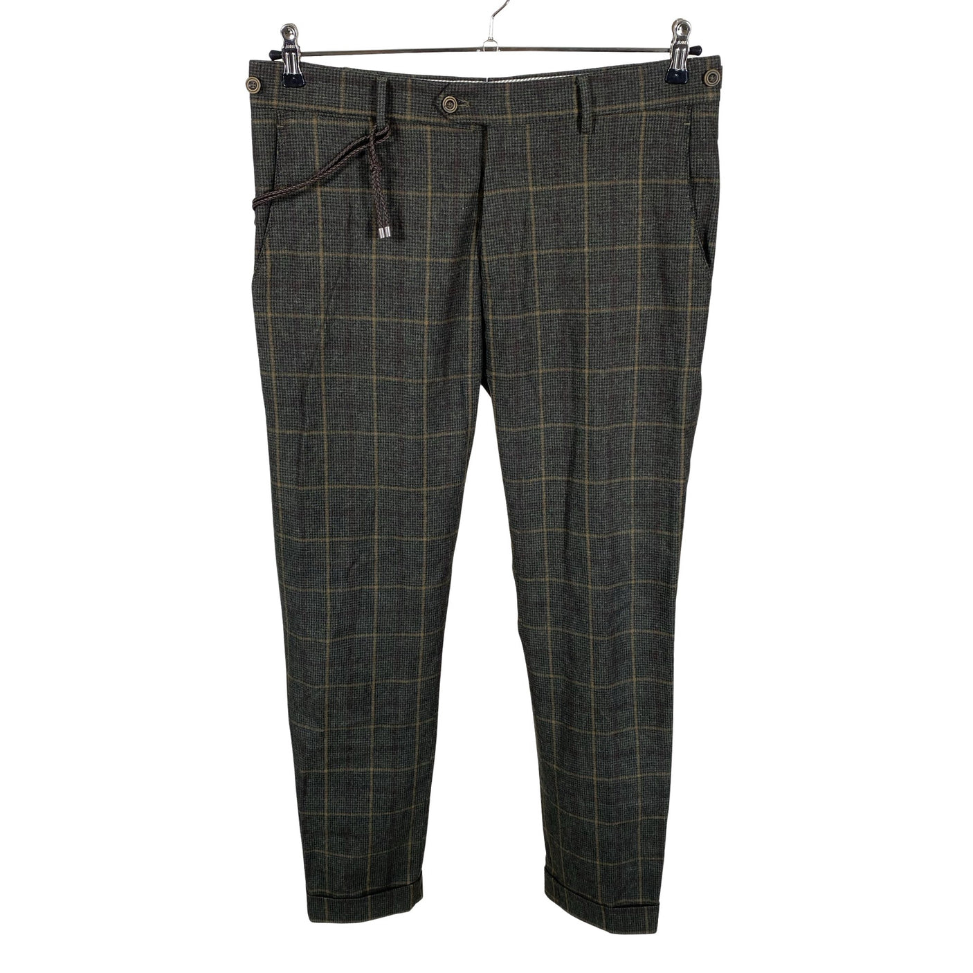 Unisex Berwich - Chino-püksid, suurus M - Roheline (1)