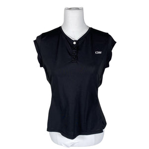 Unisex ICIW – Icaniwill - Polosärk, suurus 38 - Must (1)