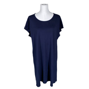 Unisex Nanso - Trikotaažist kleit, suurus 42 - Sinine (1)