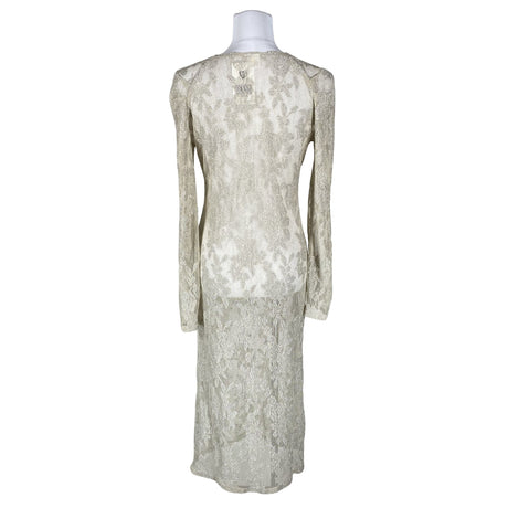 Unisex Katri Niskanen - Pidulik kleit, suurus 38 - Beige (2)
