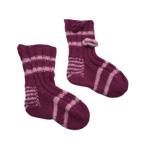 Unisex Handmade - Villased sokid, suurus 30 - Lilla ()