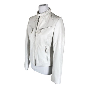 Unisex Saki - Nahktagi, suurus 36 - Valge (3)