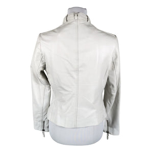 Unisex Saki - Nahktagi, suurus 36 - Valge (2)