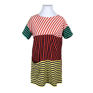 Unisex Marimekko - Trikotaažist kleit, suurus 42 - Punane (1)