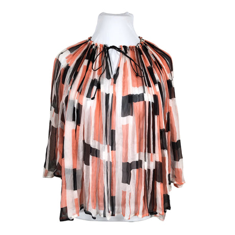 Unisex Marimekko - Lühikeste käistega pluus, suurus 48 - Heleroosa (2)