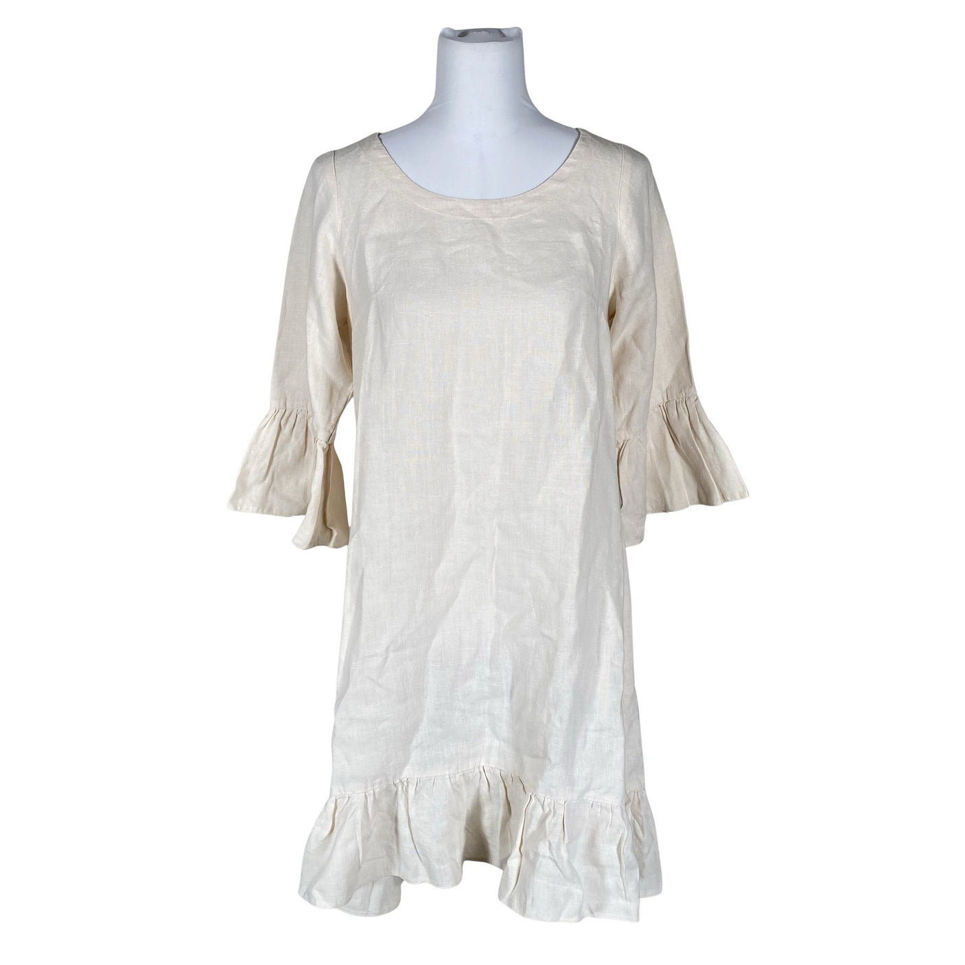 Unisex Bypias - Mitteveniv kleit, suurus 34 - Looduslik valge (1)