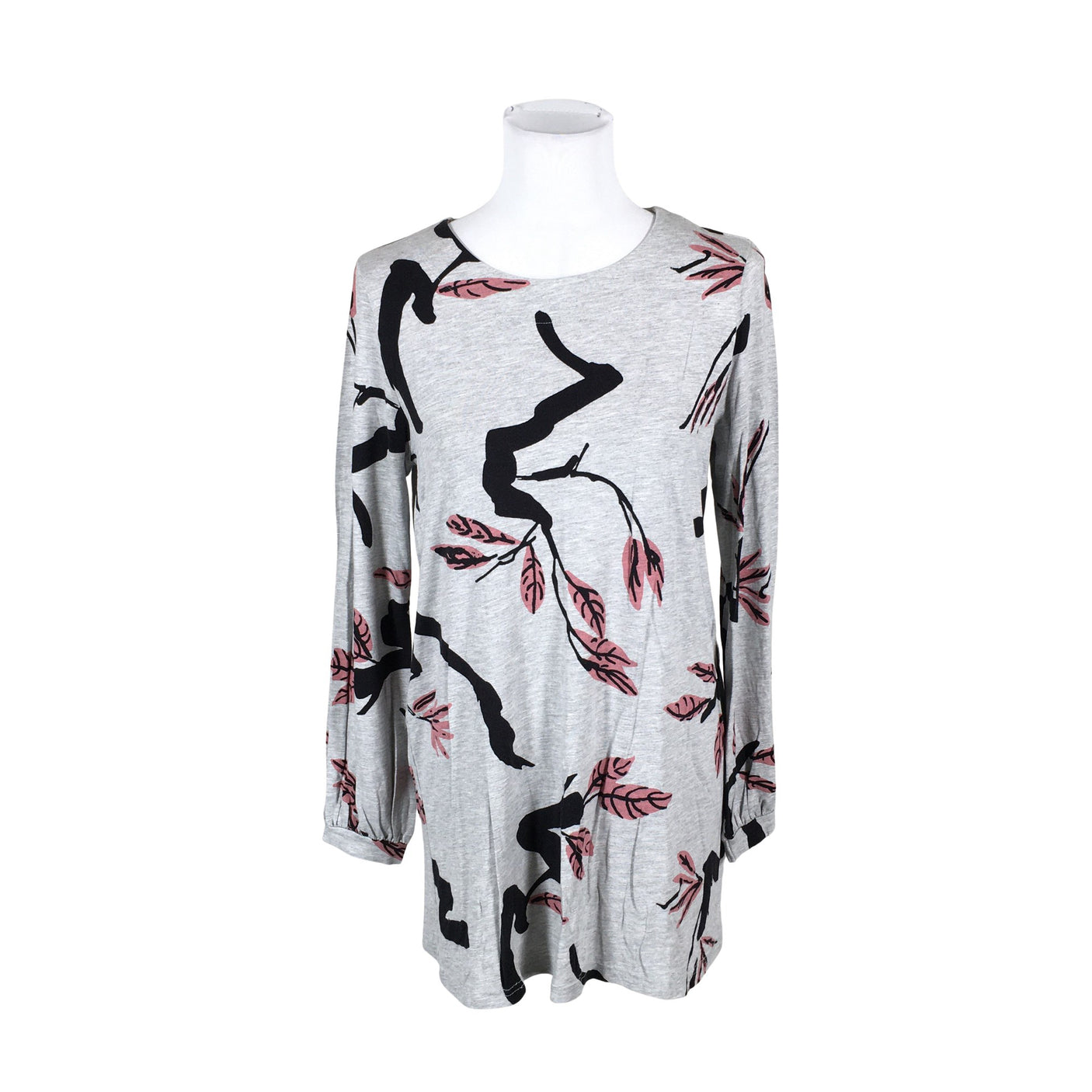 Unisex Nanso - Trikotaažist kleit, suurus 38 - Hall (1)