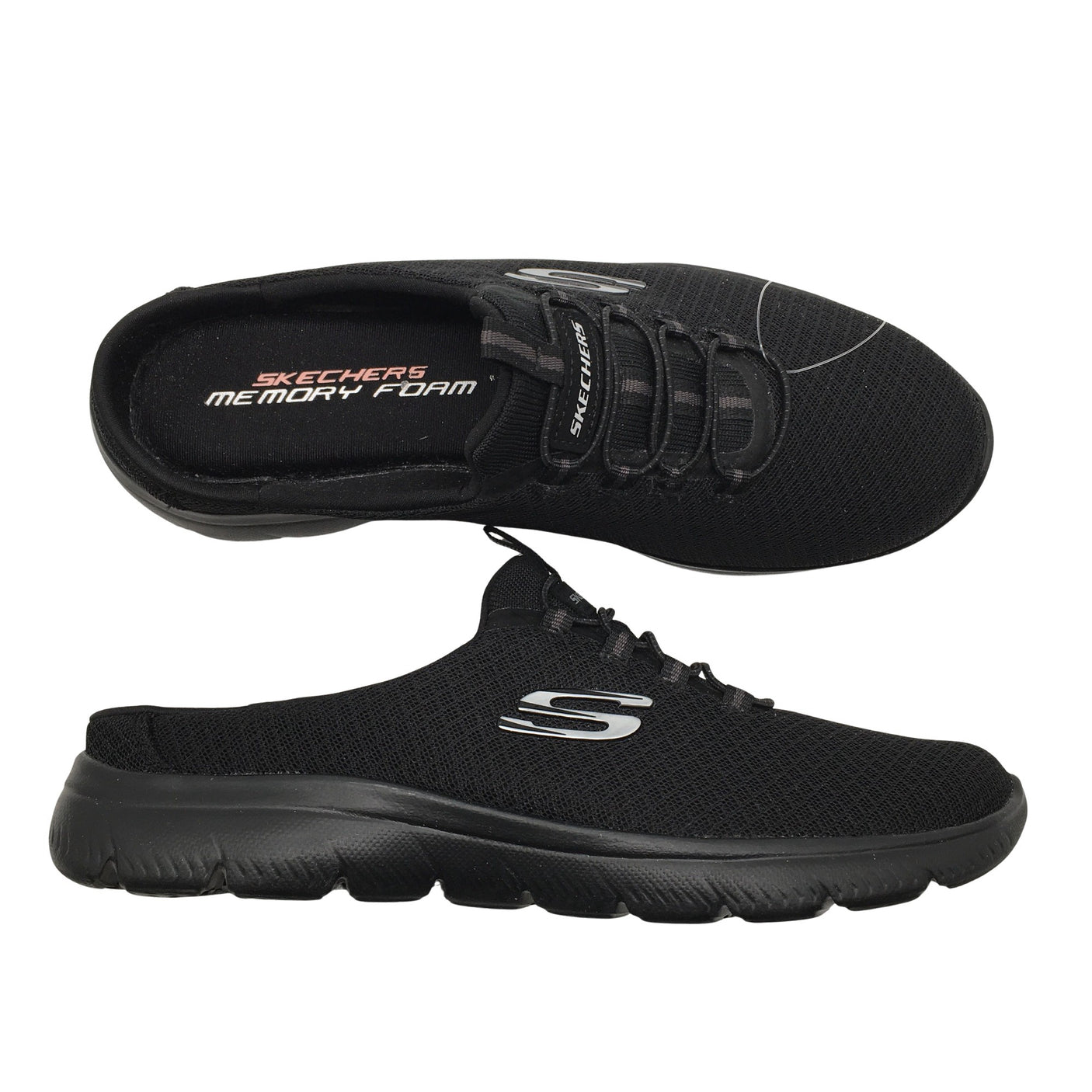 Unisex Skechers - Lahtise kannaga jalanõud, suurus 38 - Must (1)