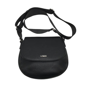 Unisex L.Credi - Õlakott, suurus Midi - Must (1)