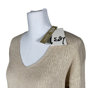 Unisex I Say - Kampsun, suurus 36 - Beige (3)