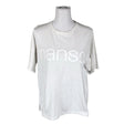 Unisex Nanso - T-särk, suurus 40 - Valge ()