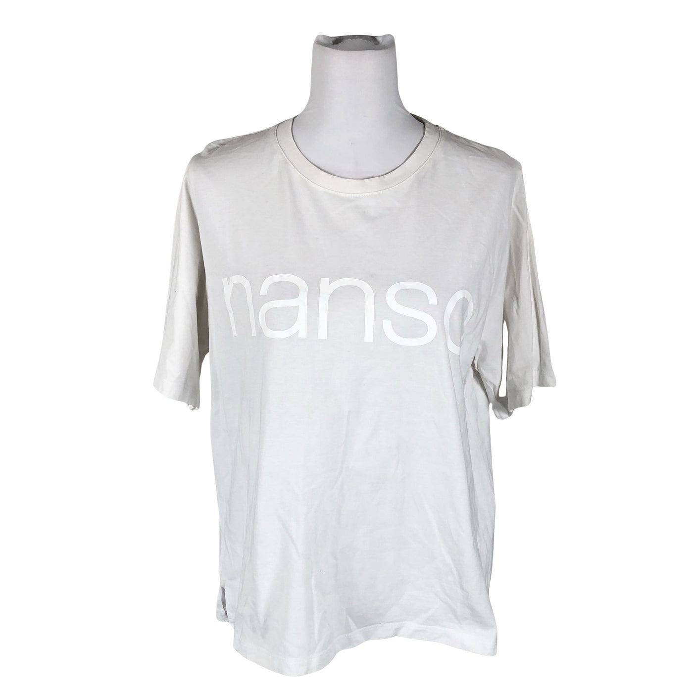 Unisex Nanso - T-särk, suurus 40 - Valge (1)