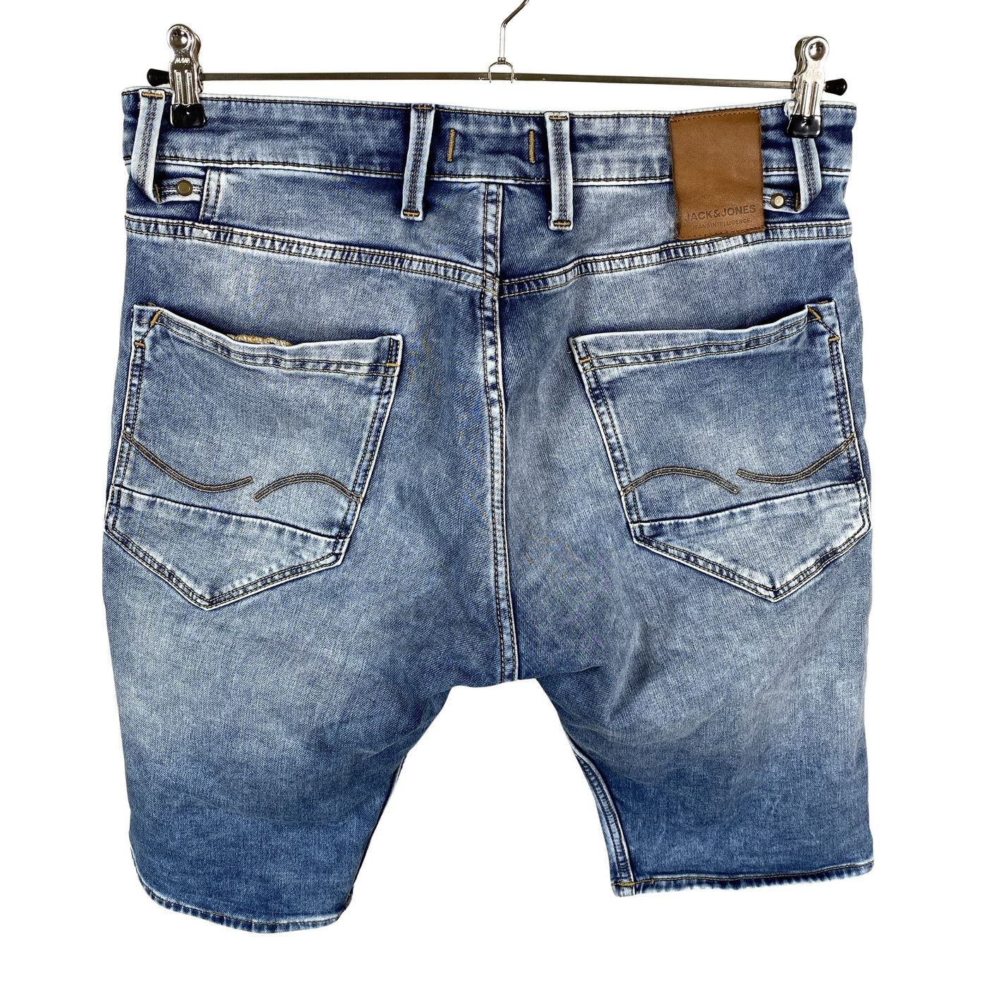 Unisex Jack & Jones - Teksast lühikesed püksid, suurus M - Sinine (2)