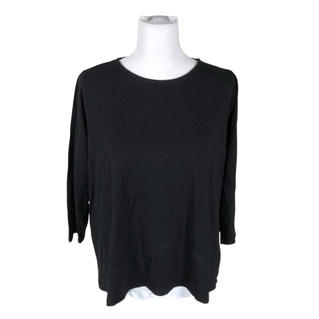 Unisex Nanso - Trikotaažist pluus, suurus 40 - Must ()