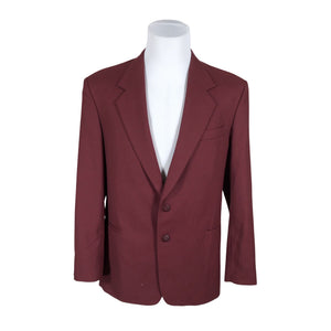 Unisex Sankar - Ülikonna pintsak, suurus M - Veinipunane (1)