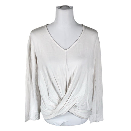 Unisex Selected - Trikotaažist pluus, suurus 38 - Valge ()