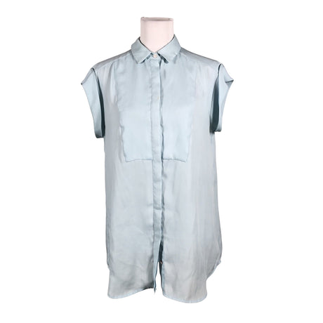 Unisex Armani Exchange - Lühikeste käistega pluus, suurus 40 - Helesinine ()