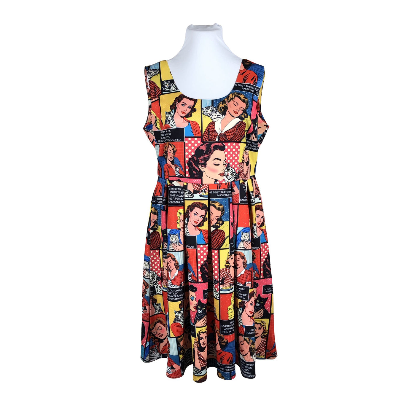 Unisex Dolly & Dotty - Mitteveniv kleit, suurus 44 - Punane (1)