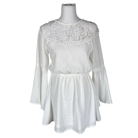 Unisex Parisian - Mitteveniv kleit, suurus 38 - Valge ()