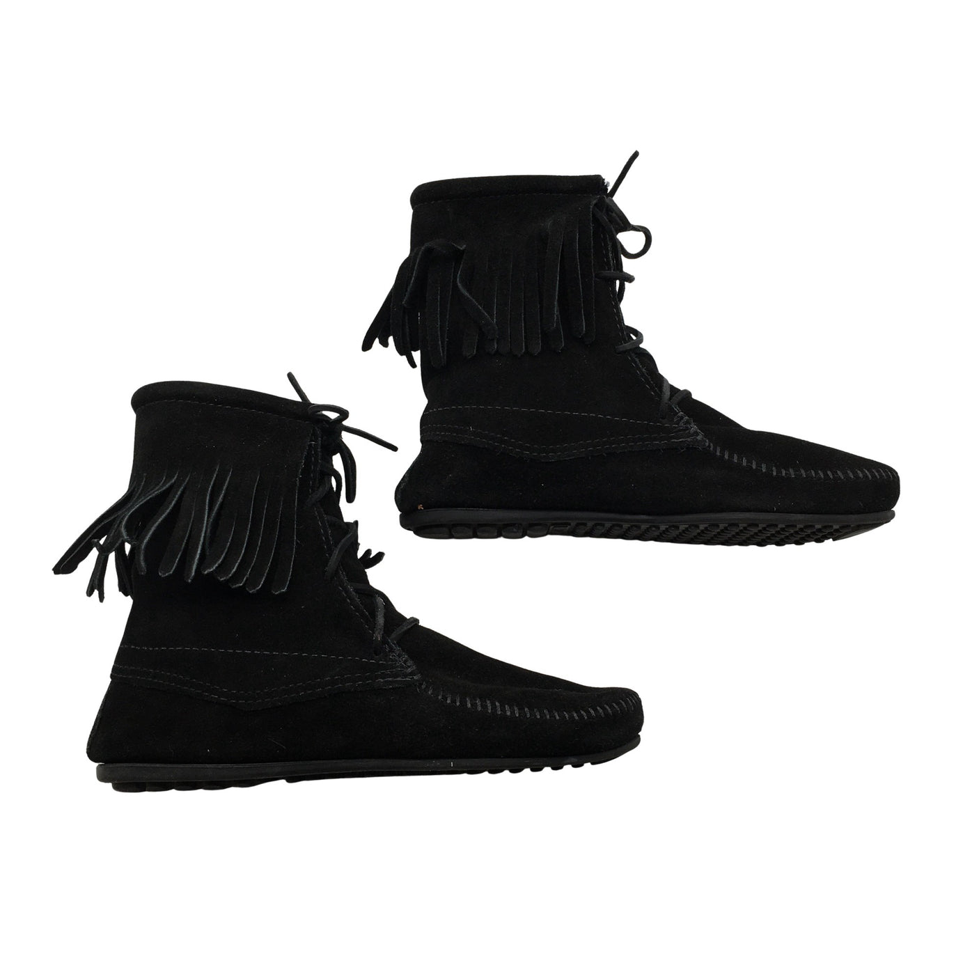Unisex Minnetonka - Poolsaapad, suurus 40 - Must (1)