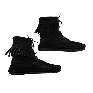Unisex Minnetonka - Poolsaapad, suurus 40 - Must (1)