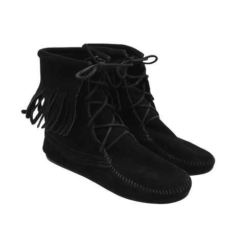 Unisex Minnetonka - Poolsaapad, suurus 40 - Must (2)