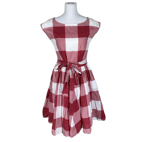 Unisex Laura Ashley - Mitteveniv kleit, suurus 38 - Veinipunane ()