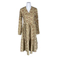 Unisex Mainio - Trikotaažist kleit, suurus 34 - Beige ()