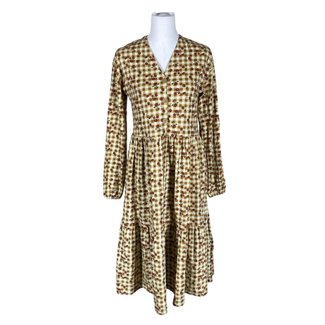 Unisex Mainio - Trikotaažist kleit, suurus 34 - Beige ()