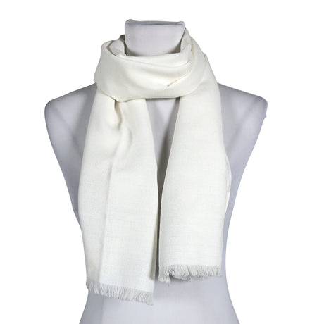 Unisex Trevira - Õhuke sall, suurus Midi - Valge ()