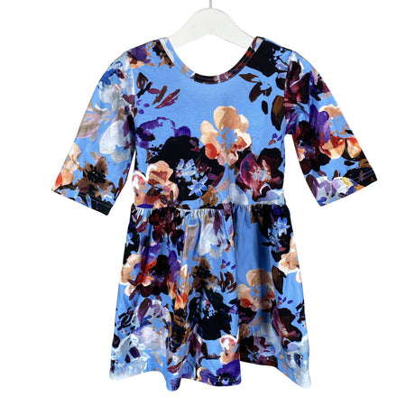 Unisex Kaiko - Trikotaažist kleit, suurus 110 - 116 - Sinine ()