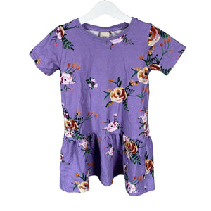 Unisex Kaiko - Trikotaažist kleit, suurus 110 - 116 - Lilla (1)