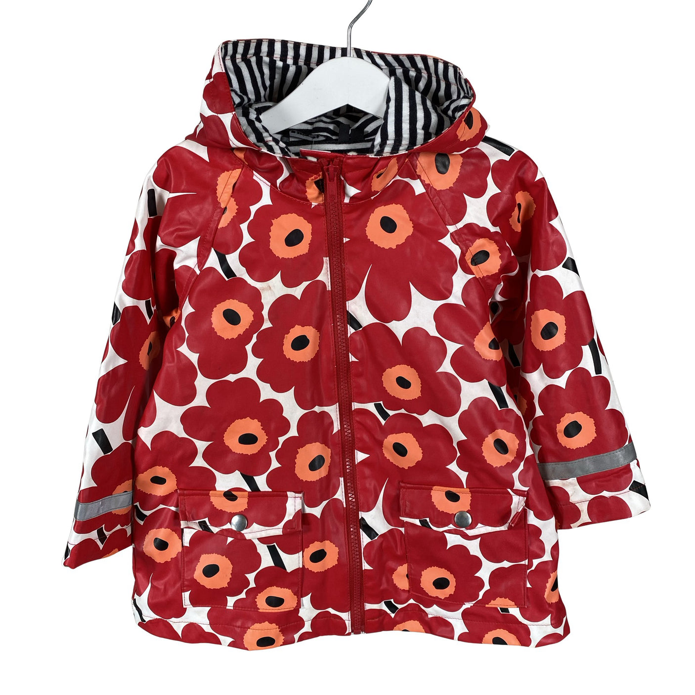 Unisex Marimekko - Vihmajope, suurus 98 - 104 - Punane (1)