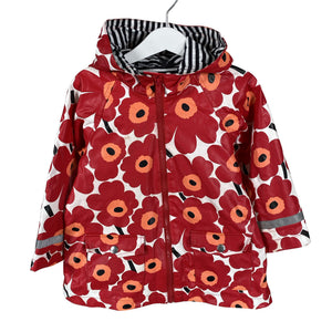 Unisex Marimekko - Vihmajope, suurus 98 - 104 - Punane (1)