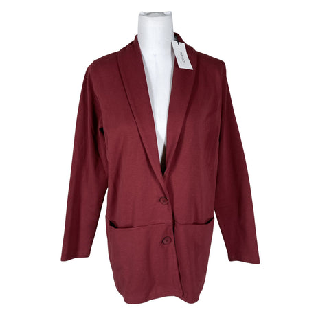 Unisex Nanso - Dressikangast jakk, suurus 38 - Veinipunane ()