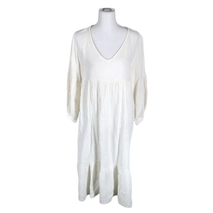 Unisex Bohemiana - Mitteveniv kleit, suurus 40 - Valge (1)