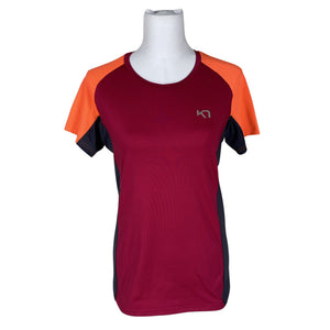 Unisex Kari Traa - Spordisärk, lühikesed käised, suurus 40 - Punane (1)
