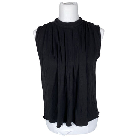 Unisex Lille - Trikotaažist topp, suurus 38 - Must ()