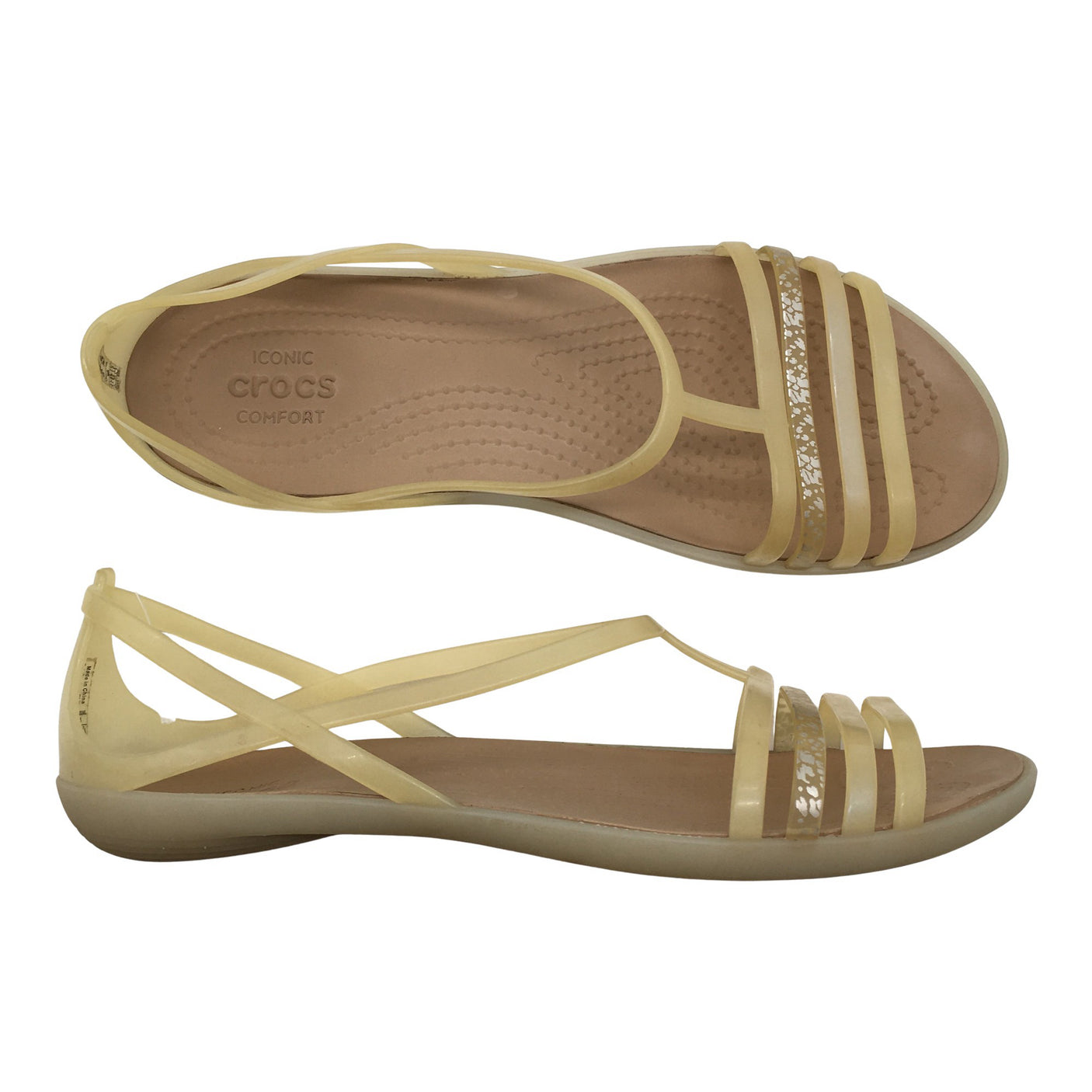 Unisex Crocs - Rihmikud, suurus 39 - Beige (1)