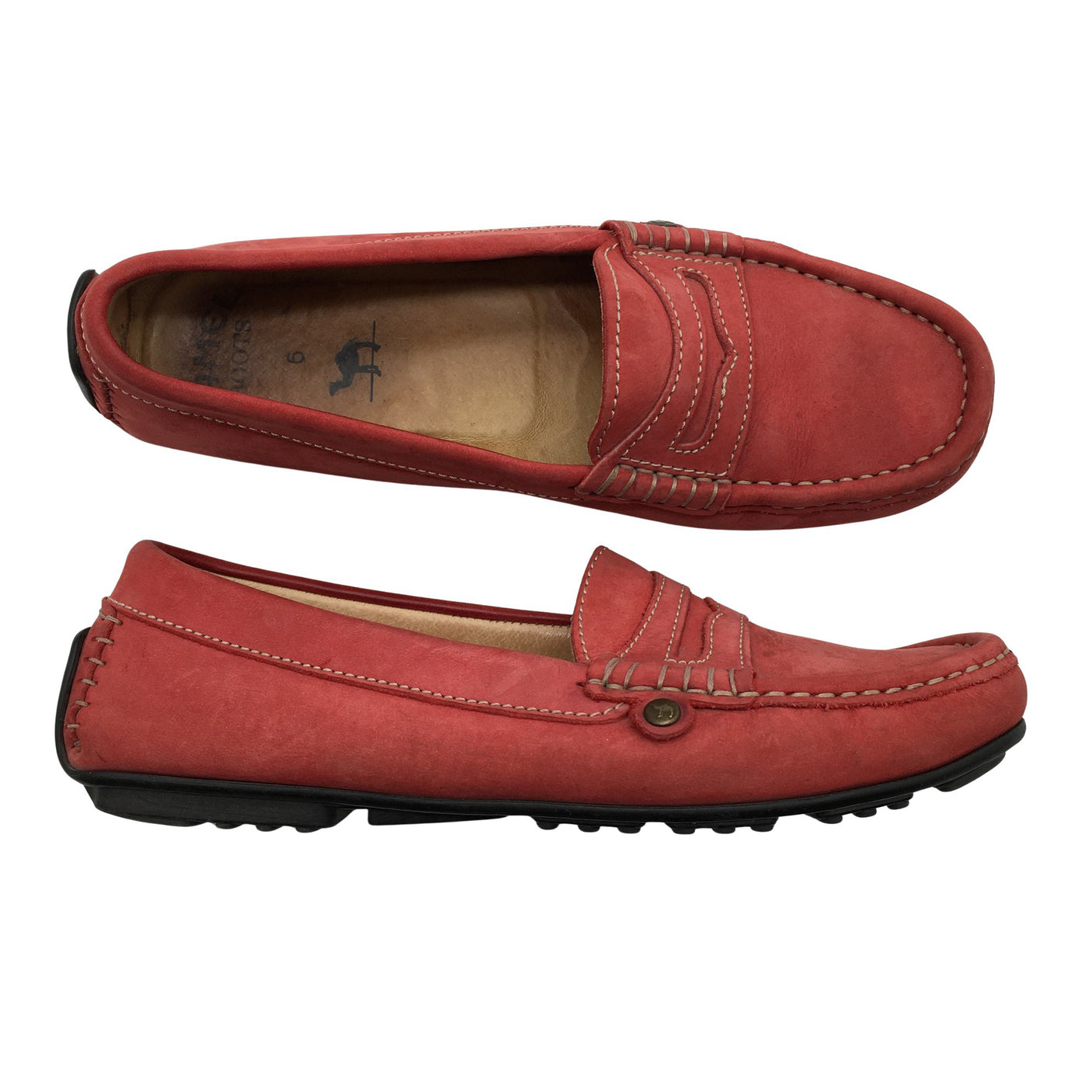 Unisex Camel - Mokassiinid, suurus 39 - Punane (1)