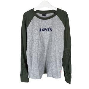 Unisex Levi's - Trikotaažist pluus, suurus 146 - 152 - Hall (1)